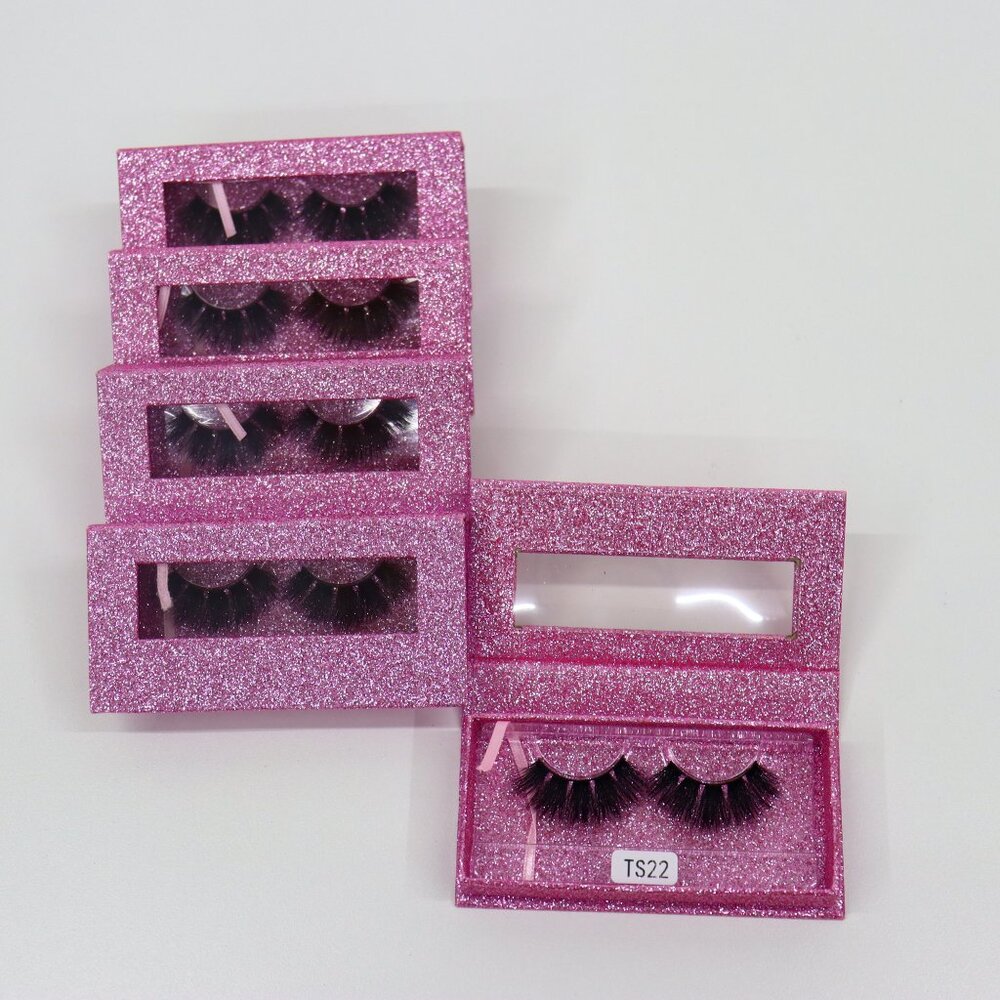 Bundle of 5 pairs Diana 18mm Mink/Mink Alternative Woman’s Full Strip Eyelash